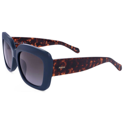 Front view of Fossil Women's Sunglasses FOS3158-S-1ED-54