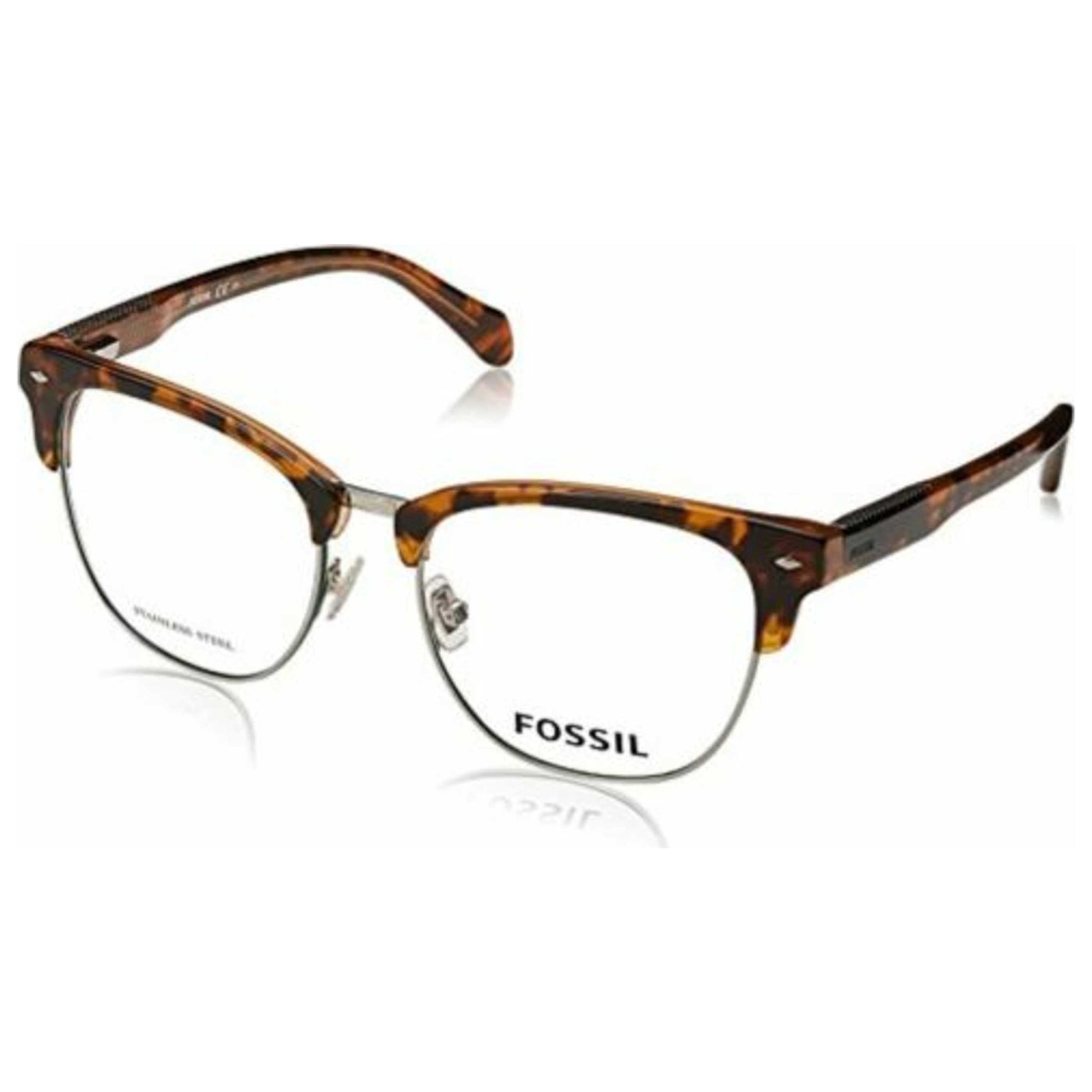 Front view of Fossil Women's Opticals FOS7019-0086-53