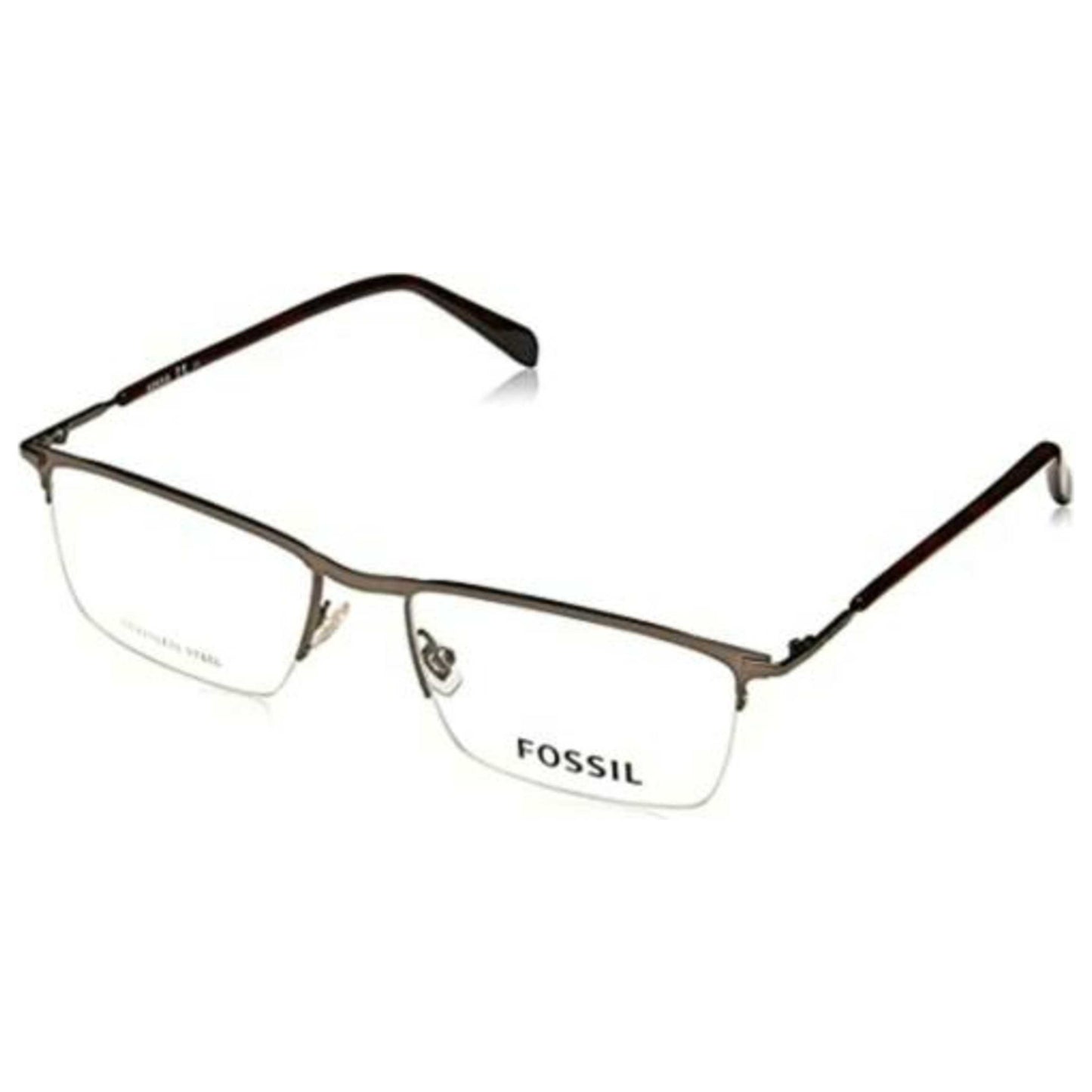 Front view of Fossil Men's Opticals FOS7064-0R81-55