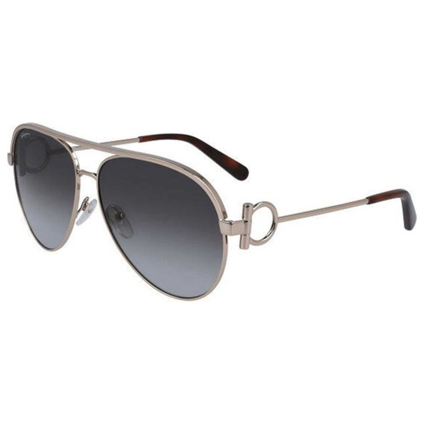 Front view of Ferragamo Fashion Unisex Sunglasses FR-SF237S78560