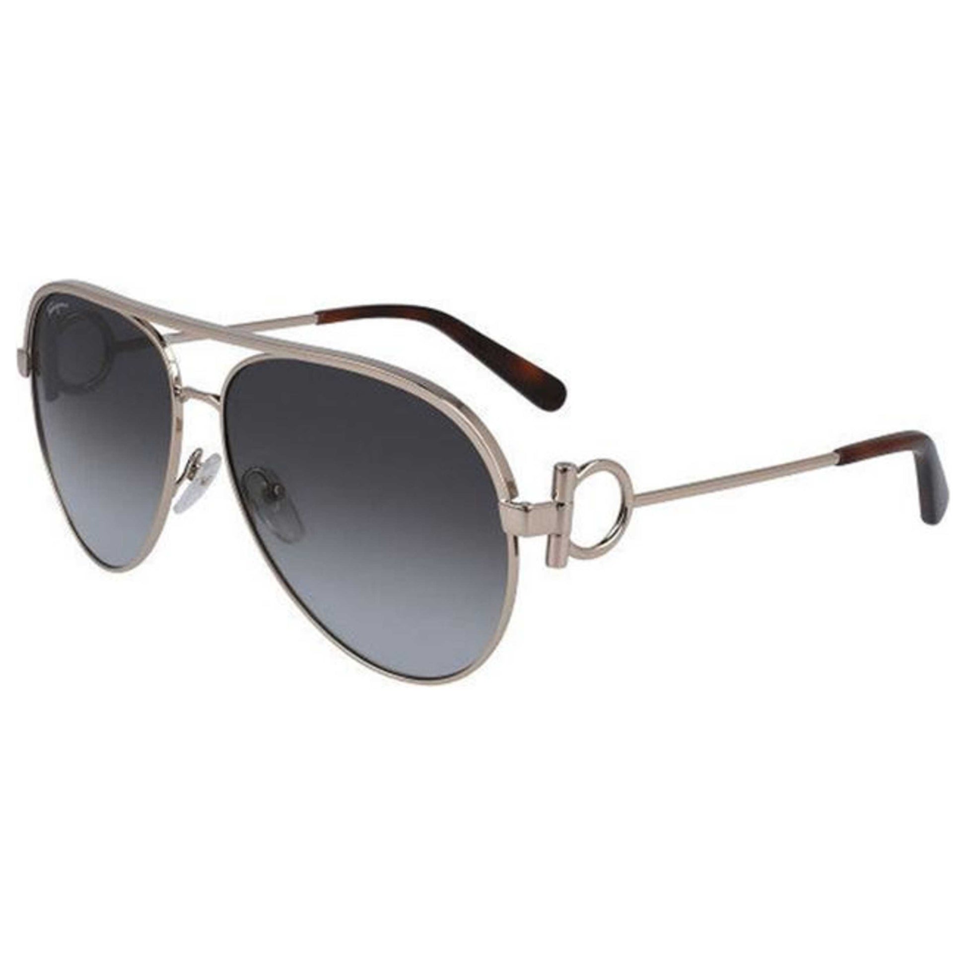 Front view of Ferragamo Fashion Unisex Sunglasses FR-SF237S78560
