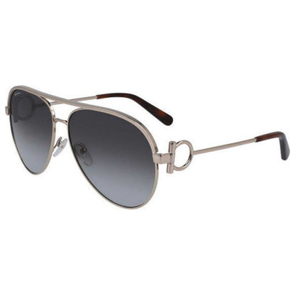 Front view of Ferragamo Fashion Unisex Sunglasses FR-SF237S78560