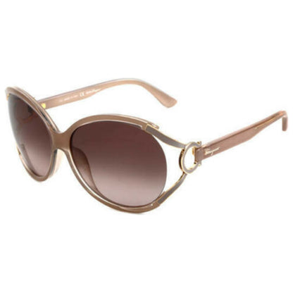 Front view of Ferragamo Fashion Women's Sunglasses FR-SF600S66261