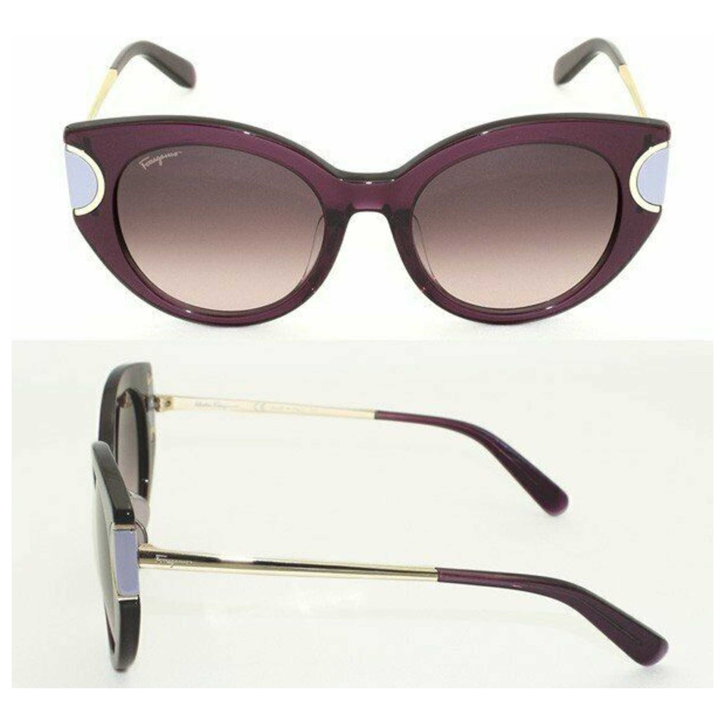 Front view of Ferragamo Fashion Women's Sunglasses FR-SF840SA50054