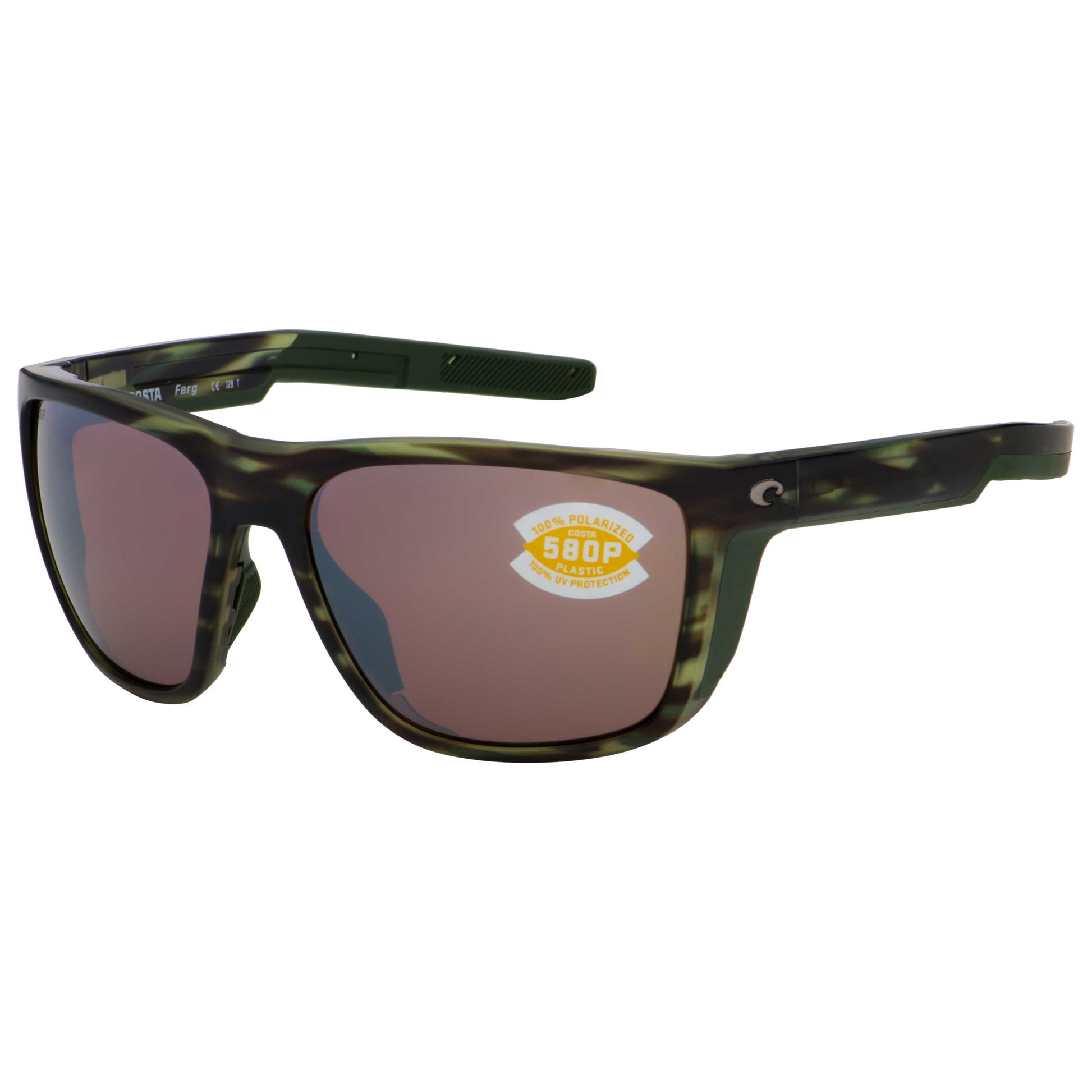 Front view of Costa del Mar Ferg Men's Sunglasses FRG-253-OSCP