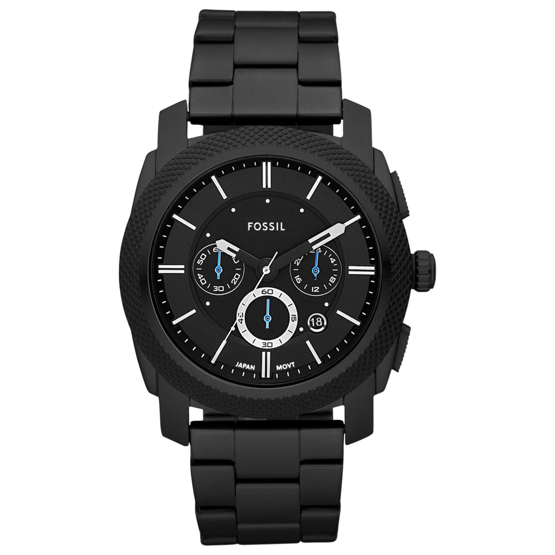 Front view of Fossil Machine Men's Quartz Watch FS4552