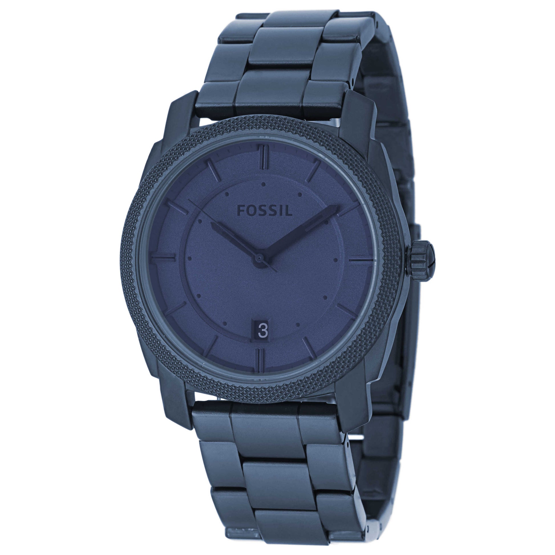 Front view of Fossil Machine Men's Quartz Watch FS4707