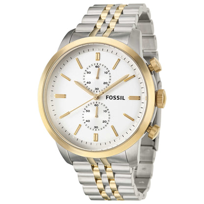 Front view of Fossil Townsman Men's Japanese Quartz (Battery-Powered) Watch FS4785