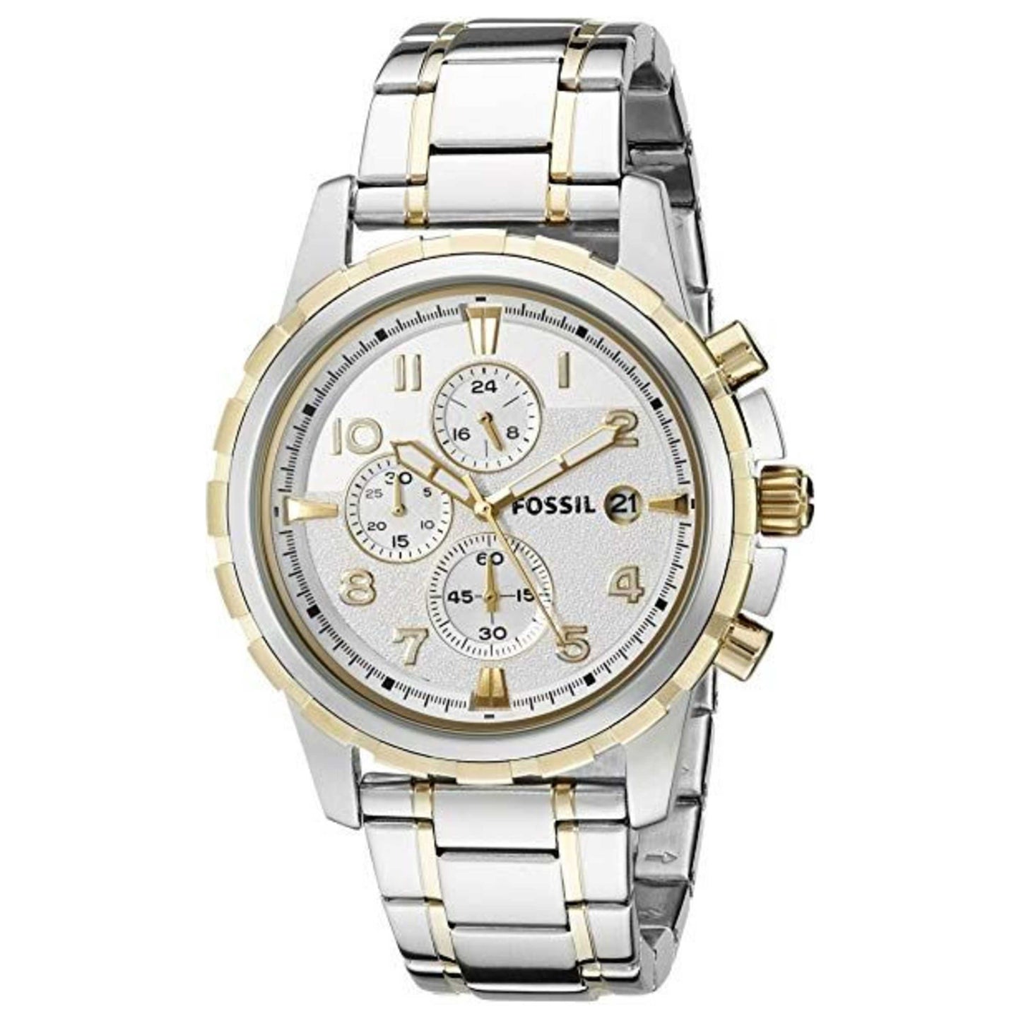 Front view of Fossil Dean Men's Quartz Watch FS4795IE