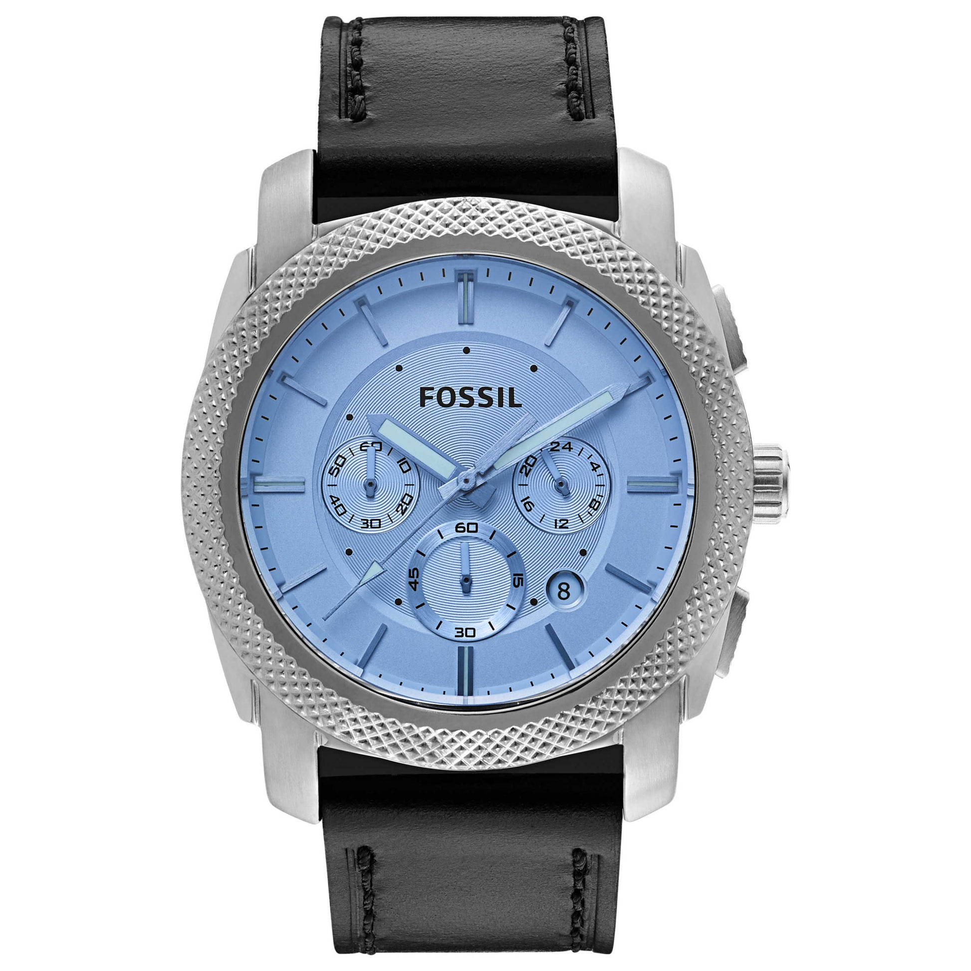 Front view of Fossil Machine Men's Japanese Quartz (Battery-Powered) Watch FS5160