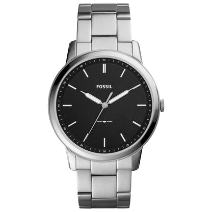 Front view of Fossil Minimalist Men's Quartz Watch FS5307