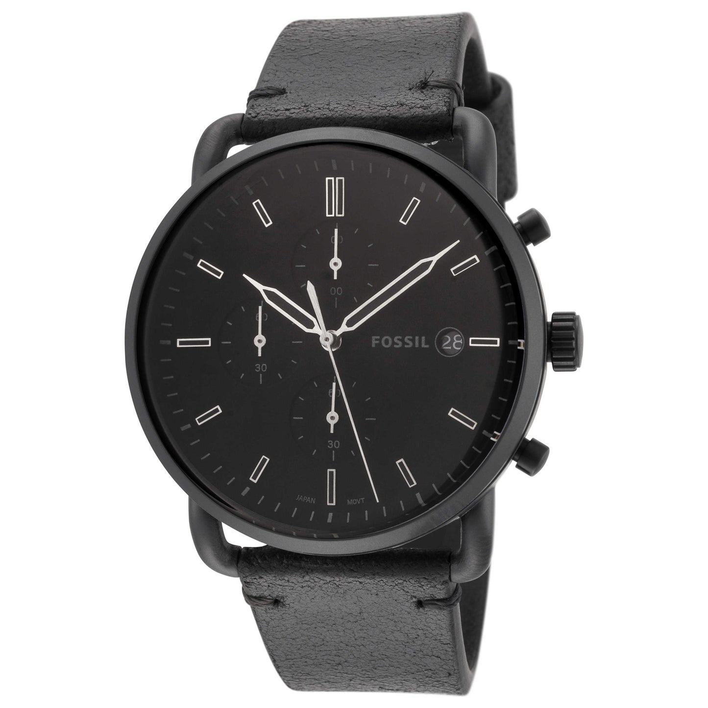 Front view of Fossil Commuter Men's Quartz Watch FS5504