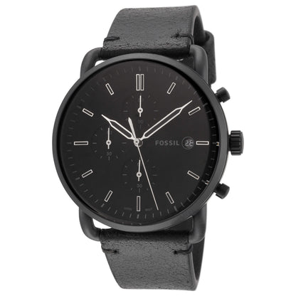 Front view of Fossil Commuter Men's Quartz Watch FS5504