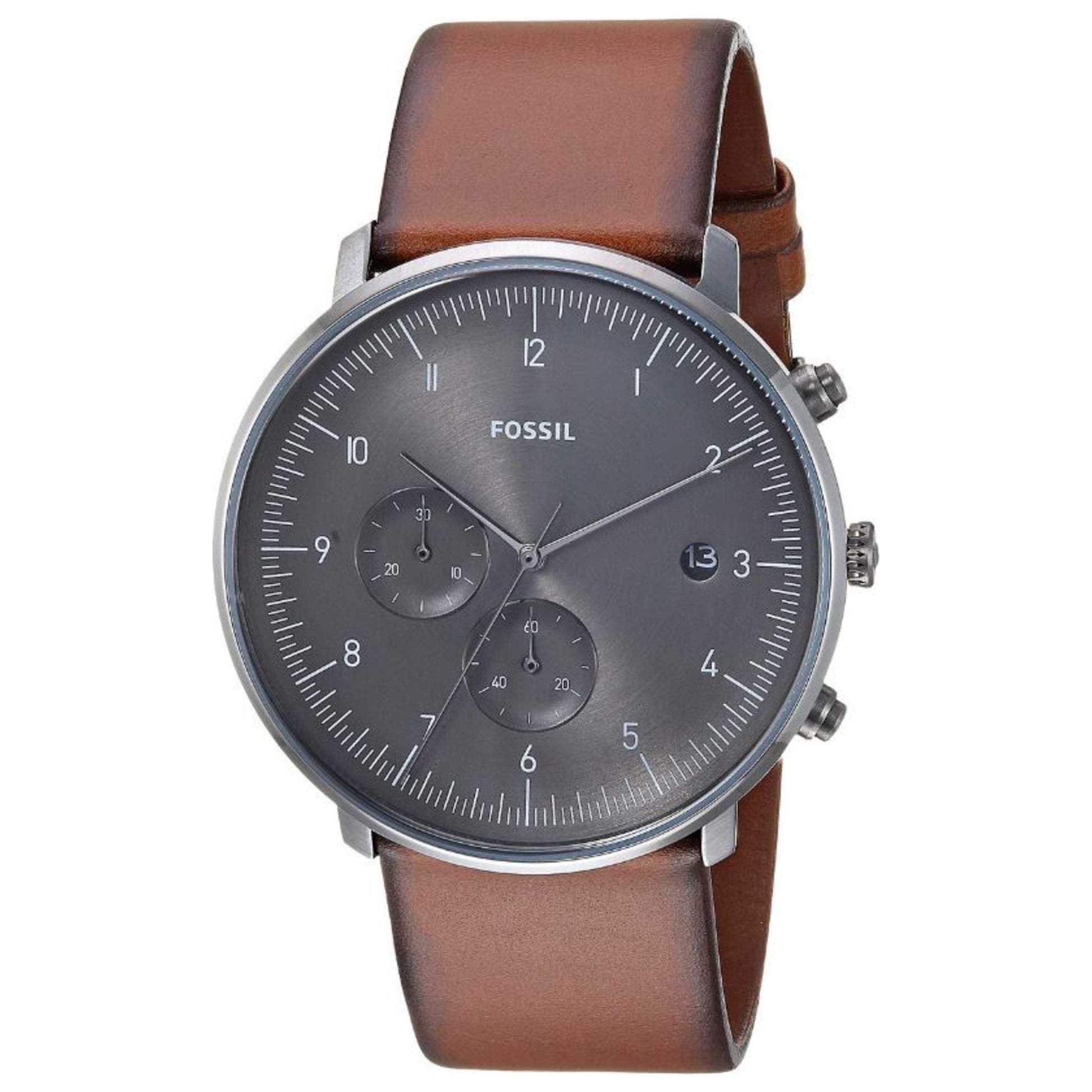 Front view of Fossil Chase Timer Men's Quartz Watch FS5517