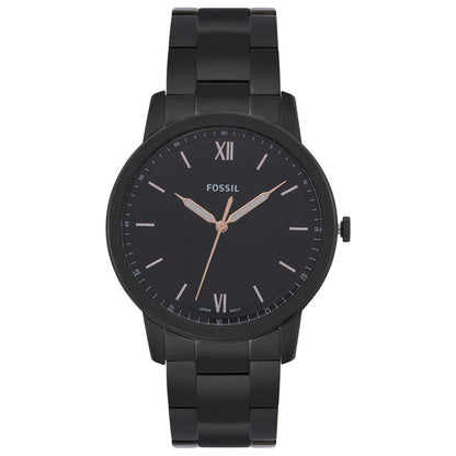 Front view of Fossil The Minimalist Men's Quartz Watch FS5526