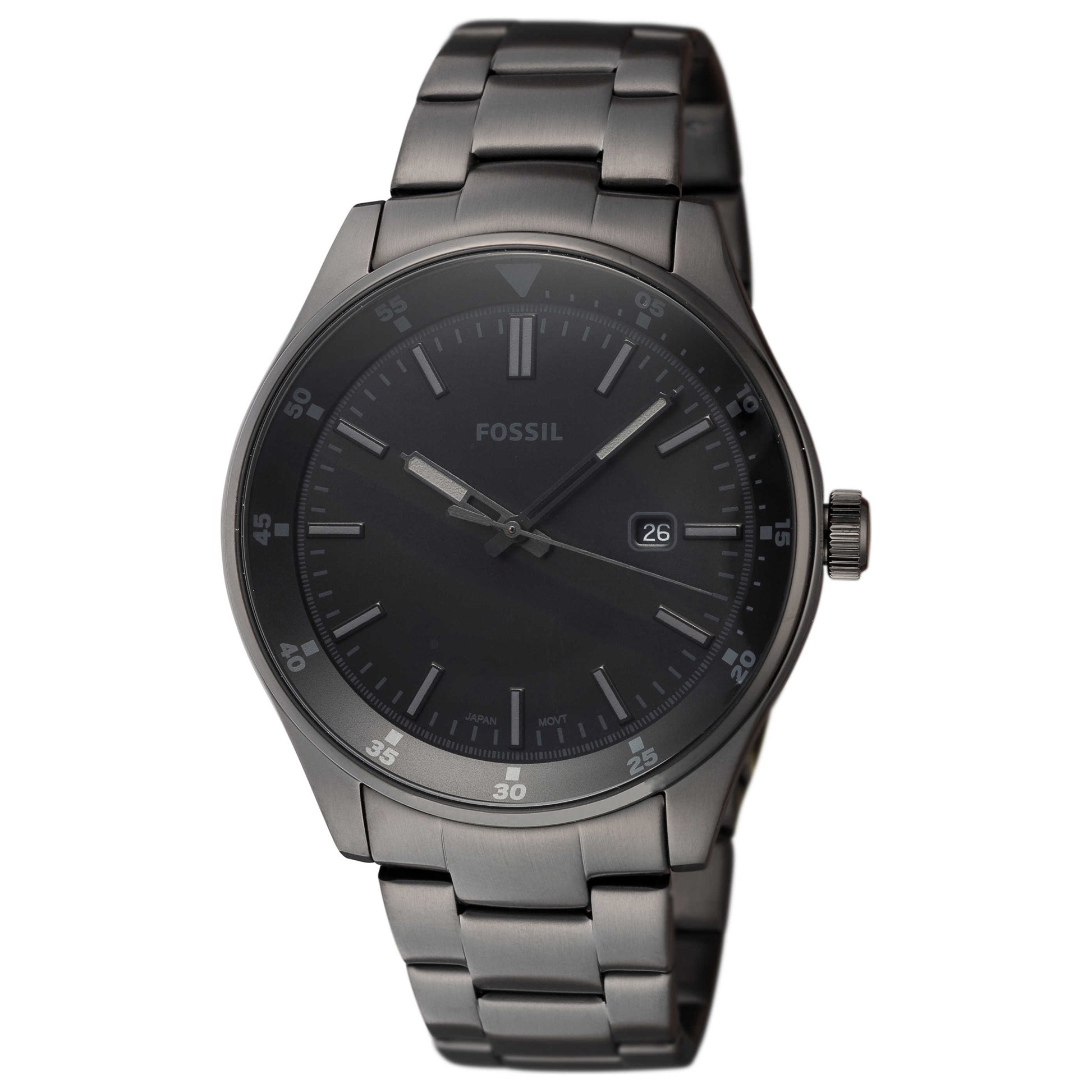 Front view of Fossil Belmar Men's Quartz Watch FS5531