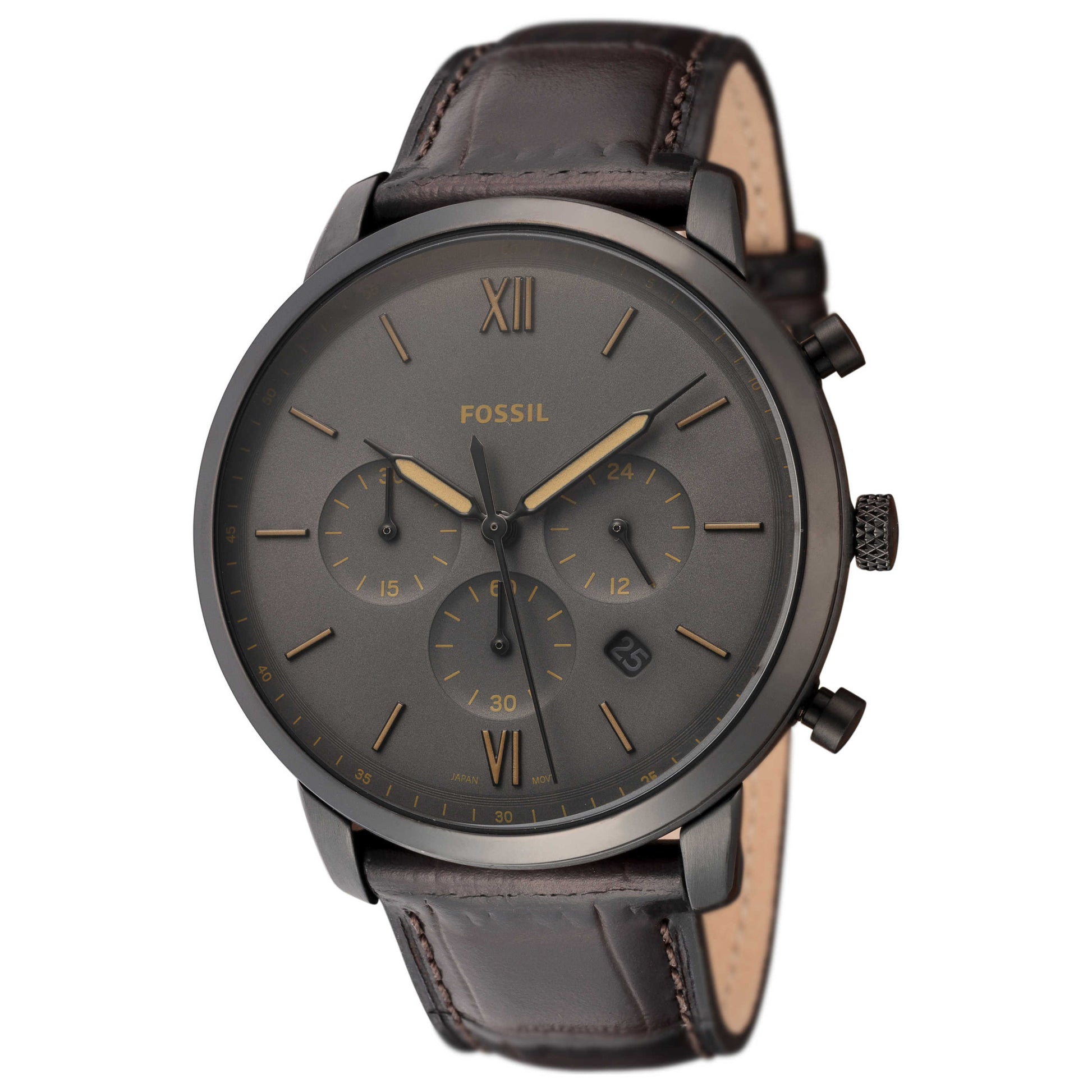 Front view of Fossil Neutra Men's Quartz Watch FS5579
