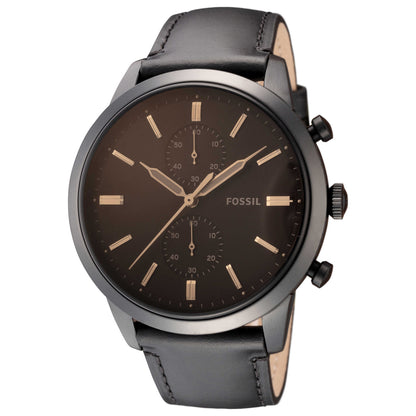 Front view of Fossil Townsman Men's Quartz Watch FS5585