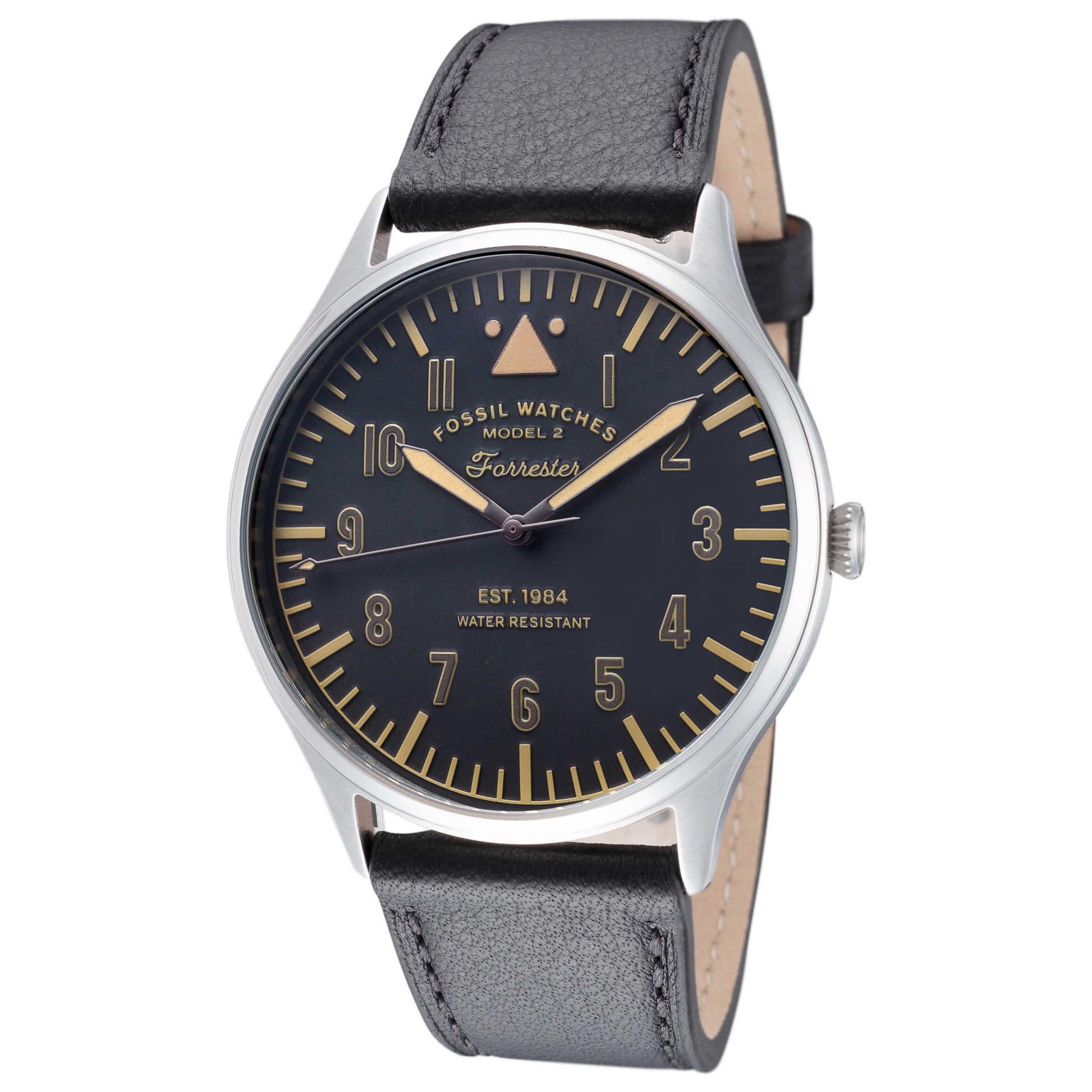 Front view of Fossil Forrester Men's Quartz Watch FS5612
