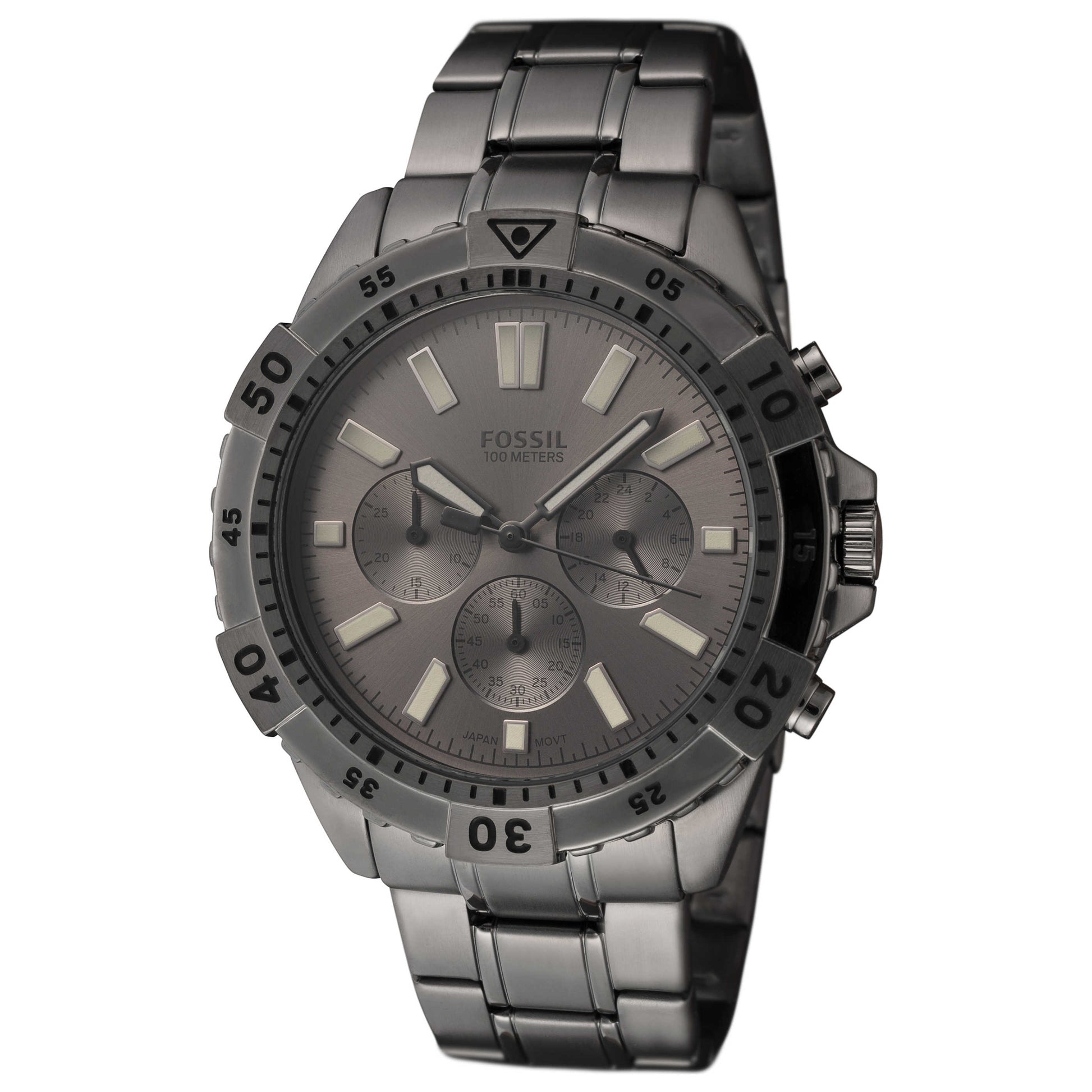 Front view of Fossil Garrett Men's Quartz Watch FS5621