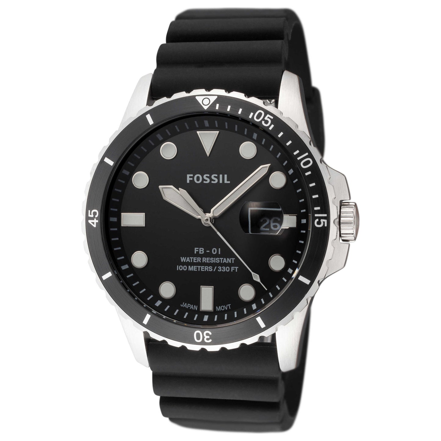 Front view of Fossil FB-01 Men's Quartz Watch FS5660