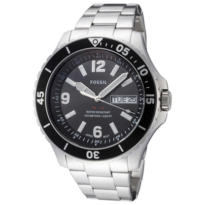 Front view of Fossil FB-02 Men's Quartz Watch FS5687