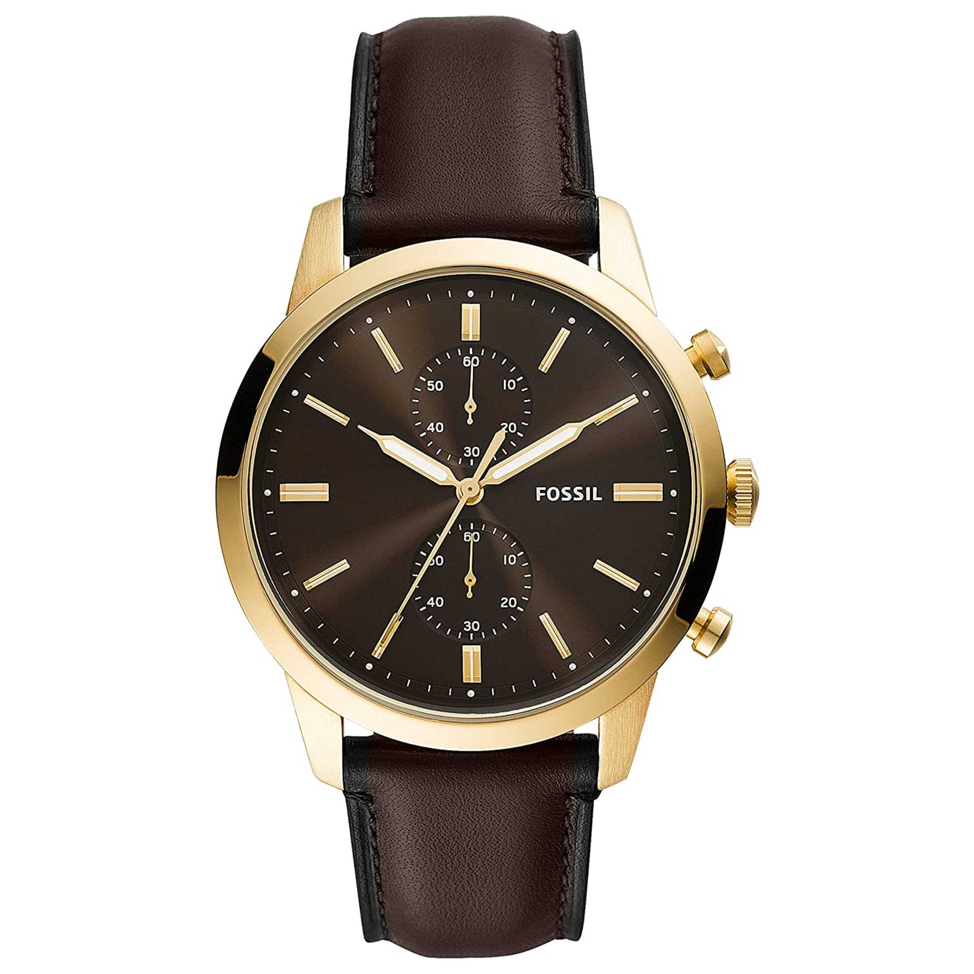 Front view of Fossil Townsman Men's Quartz Watch FS5774