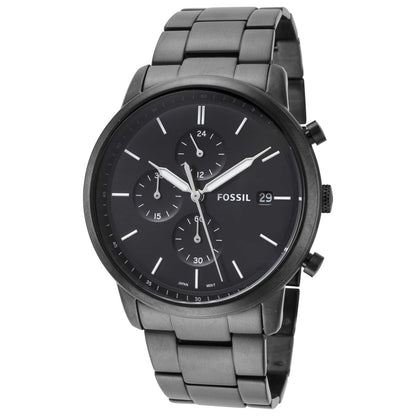 Front view of Fossil Minimalist Men's Quartz Watch FS5848