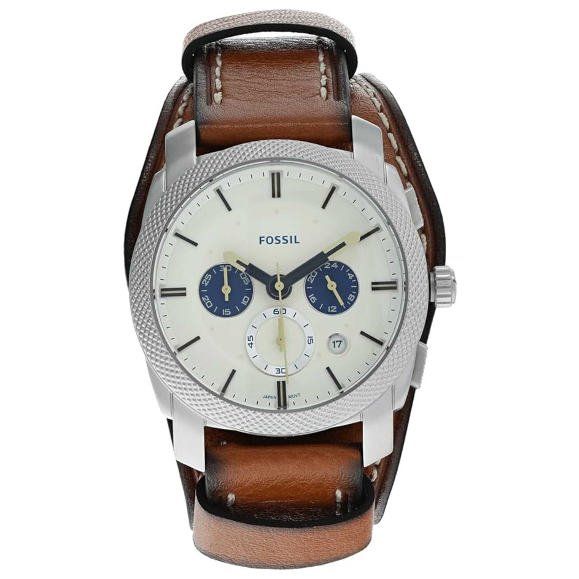 Front view of Fossil Machine Men's Quartz Watch FS5922