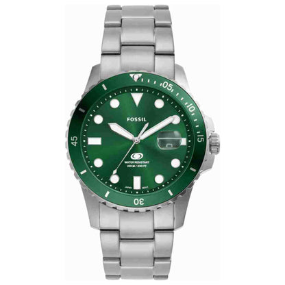 Front view of Fossil Blue Dive Men's Quartz Watch FS6033