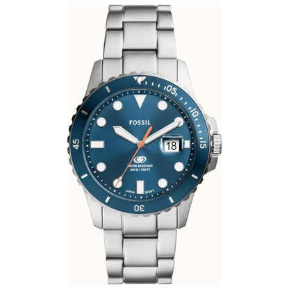 Front view of Fossil Blue Men's Quartz Watch FS6050