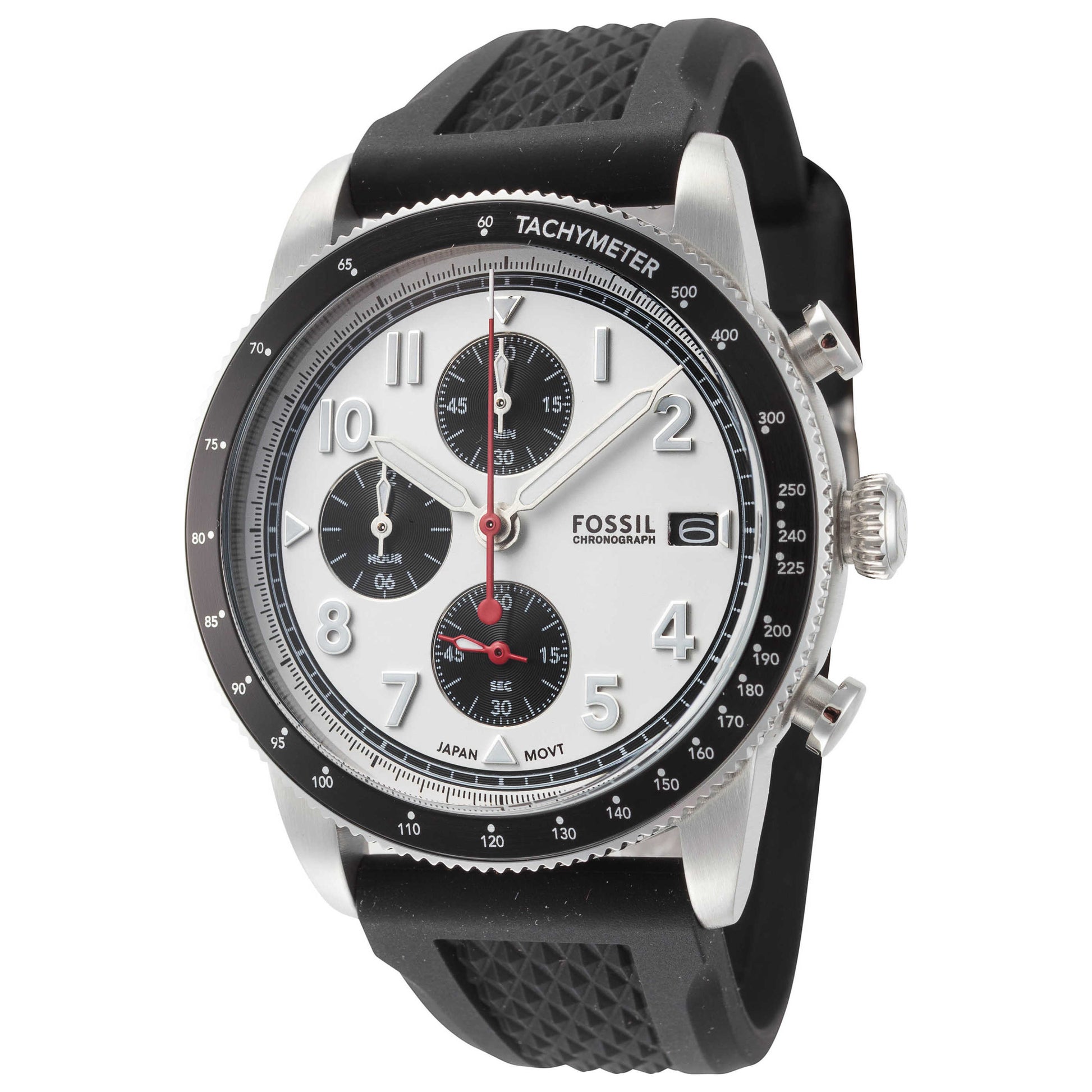 Front view of Fossil Sport Tourer Men's Quartz Watch FS6087