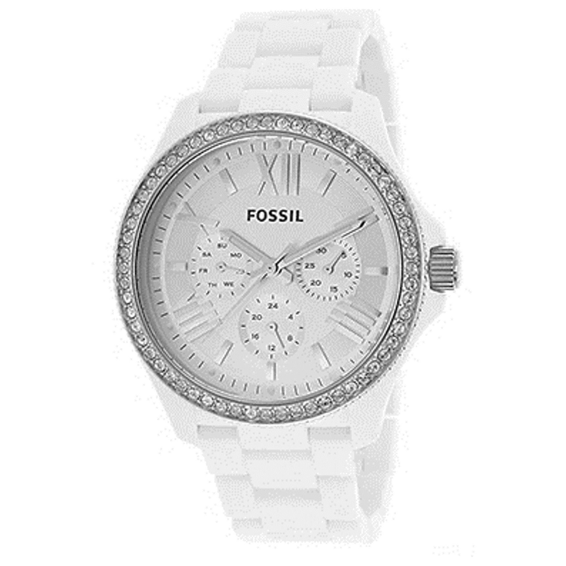 Front view of Fossil Cecile Women's Quartz Watch FSAM4494