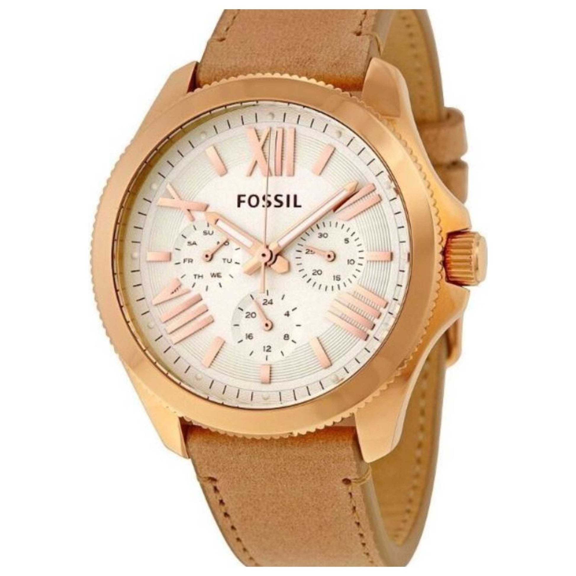 Front view of Fossil Cecile Women's Quartz Watch FSAM4532