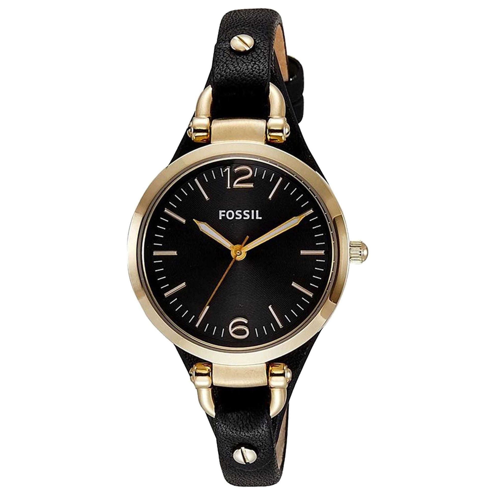Front view of Fossil Georgia Women's Quartz Watch FSES3148
