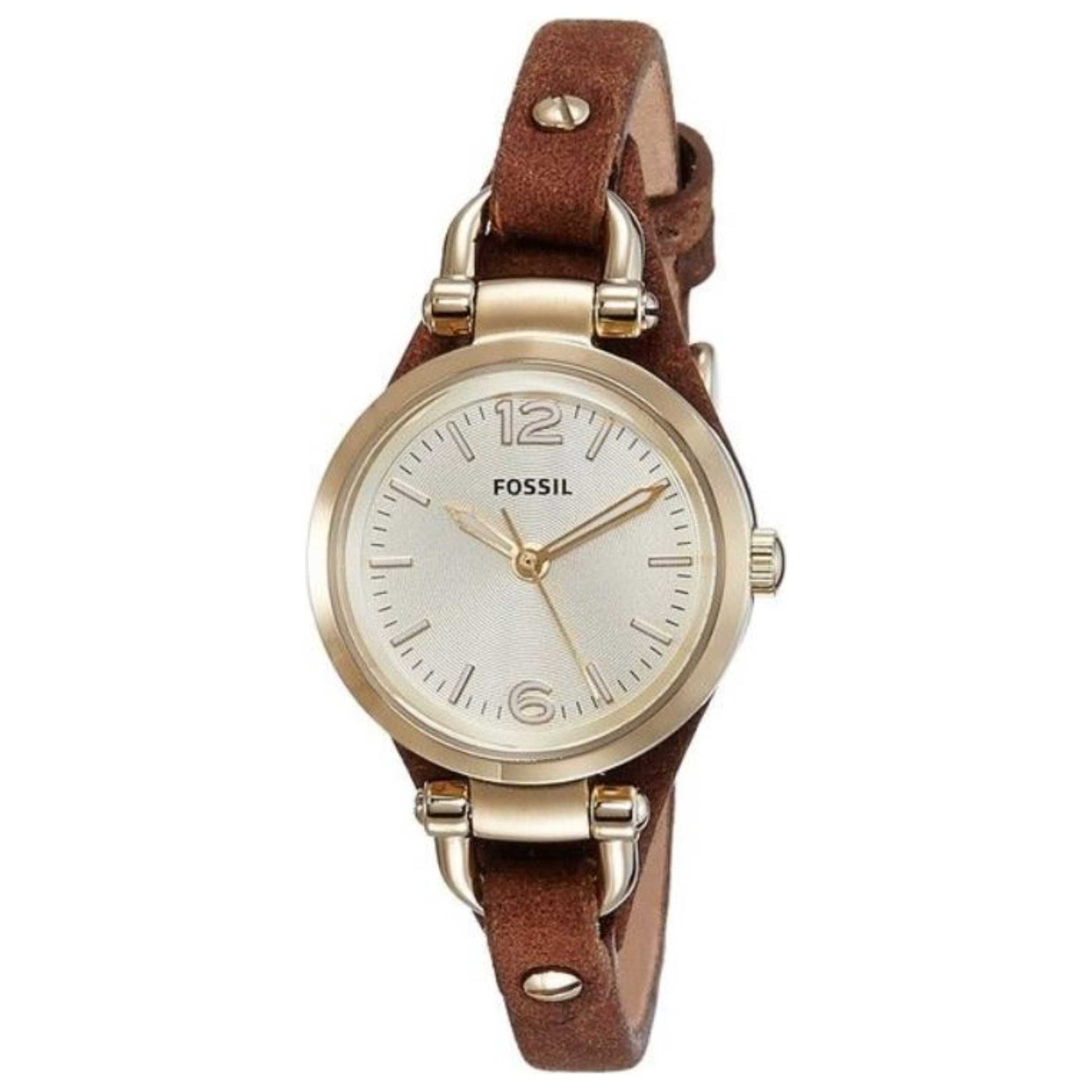 Front view of Fossil Georgia Women's Quartz Watch FSES3264
