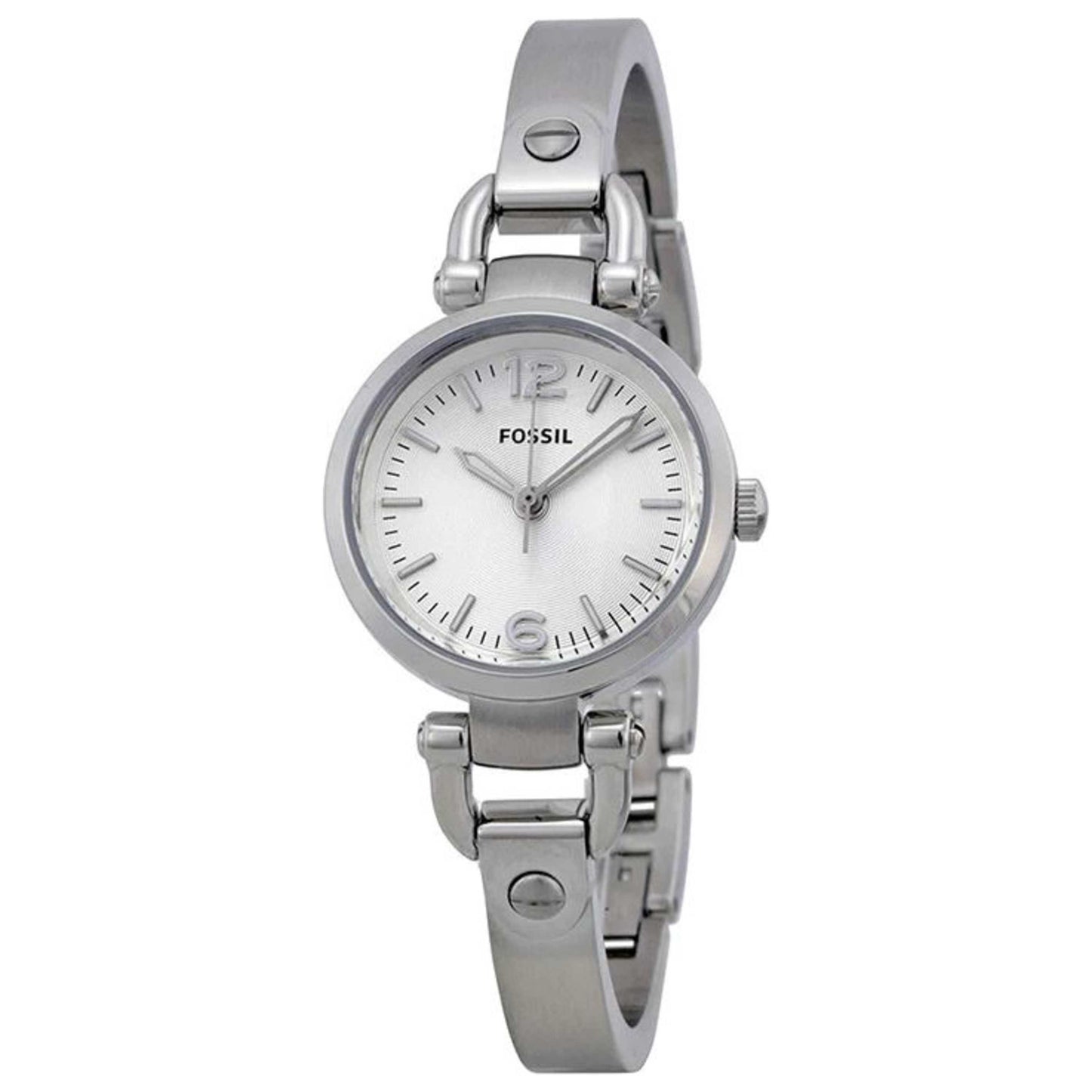 Front view of Fossil Georgia MIni Women's Quartz Watch FSES3269