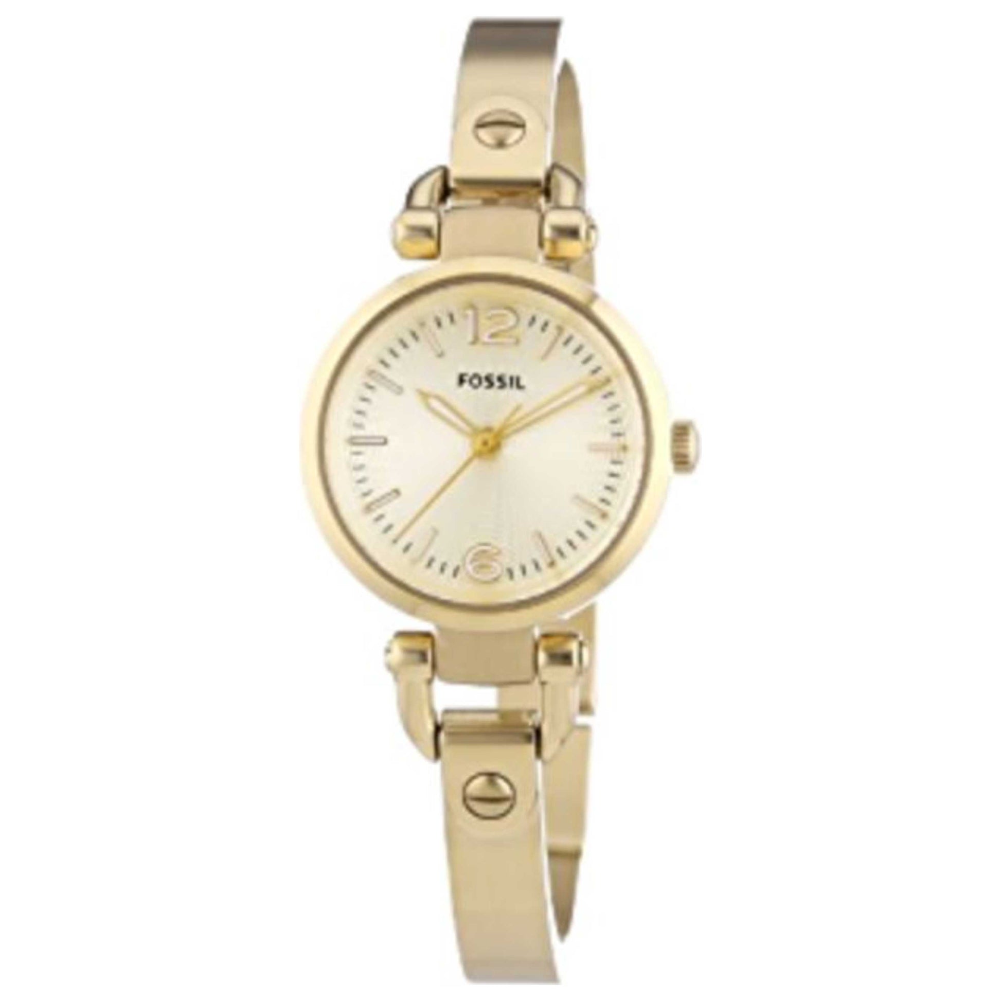 Front view of Fossil Georgia Mini Women's Quartz Watch FSES3270