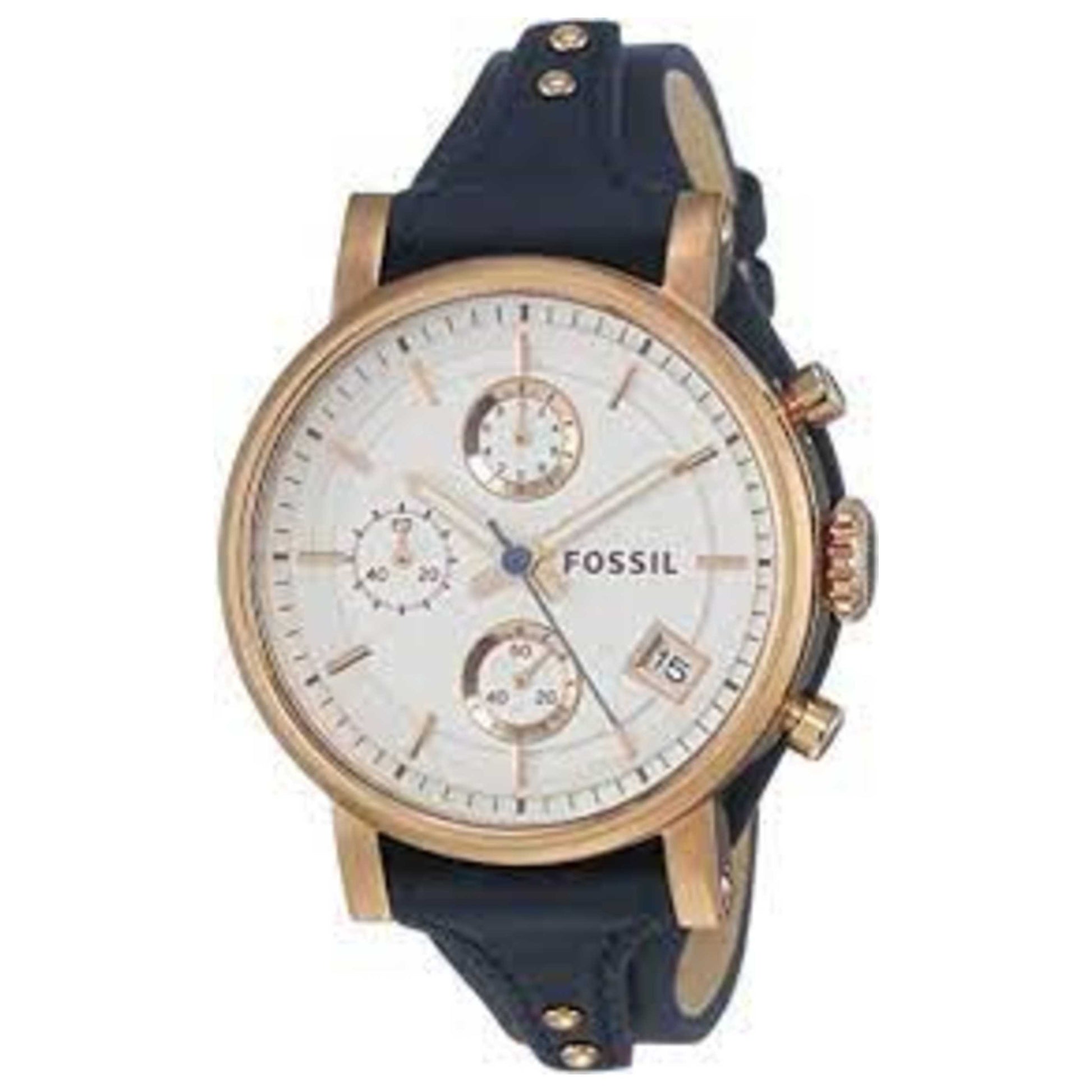 Fossil Boyfriend Women's Quartz Watch FSES3838 - Image #6