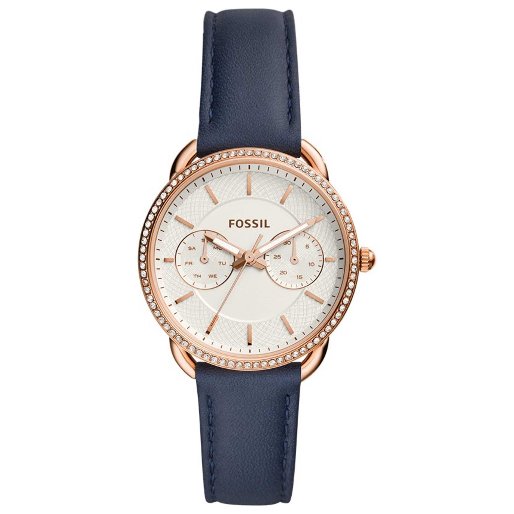Front view of Fossil Tailor Women's Quartz Watch FSES4394