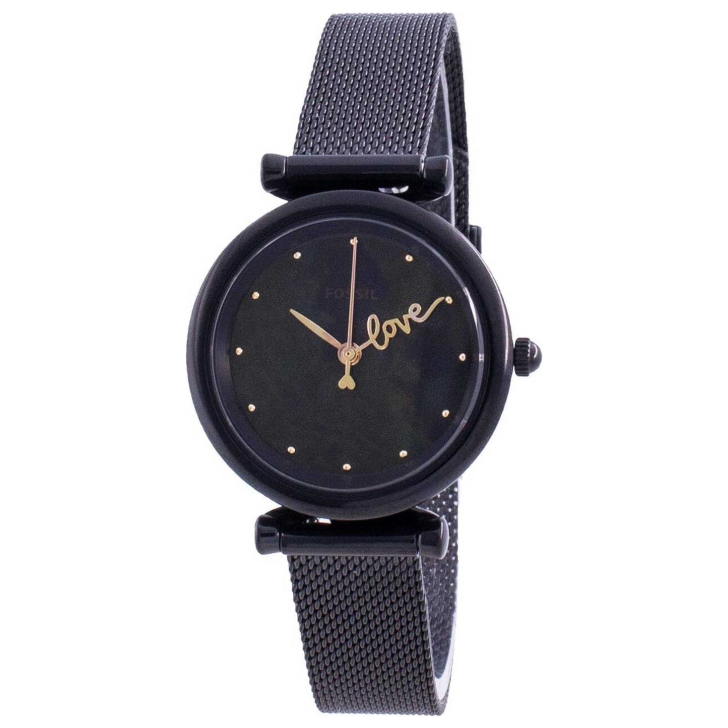 Front view of Fossil Carlie Mini Women's Quartz Watch FSES4829