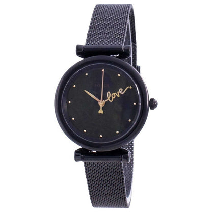 Front view of Fossil Carlie Mini Women's Quartz Watch FSES4829