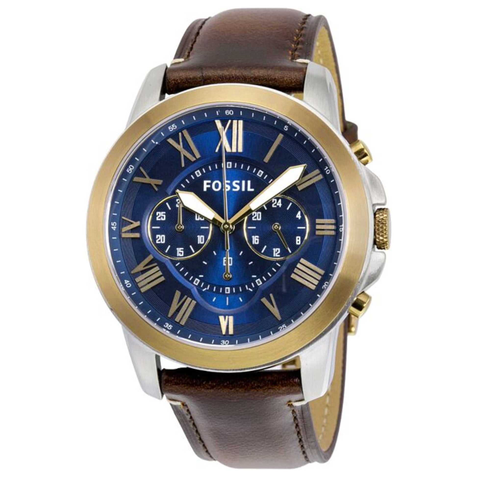 Front view of Fossil Grant Men's Quartz Watch FSFS5150