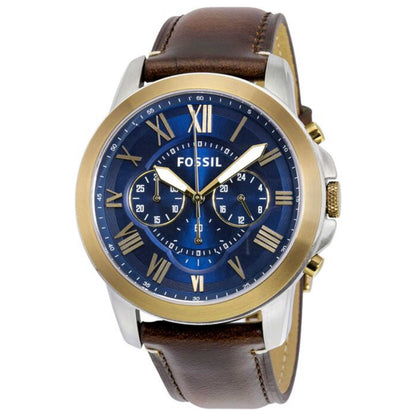 Front view of Fossil Grant Men's Quartz Watch FSFS5150