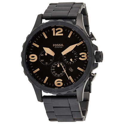 Front view of Fossil Nate Men's Quartz Watch FSJR1356