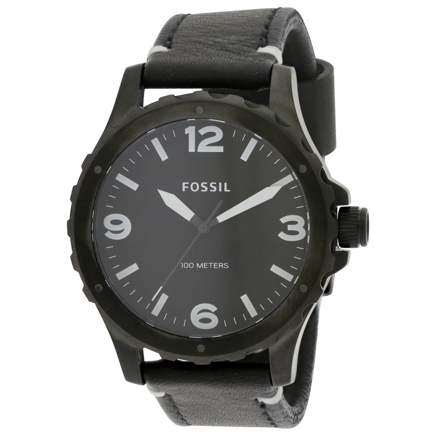 Front view of Fossil Nate Men's Quartz Watch FSJR1448