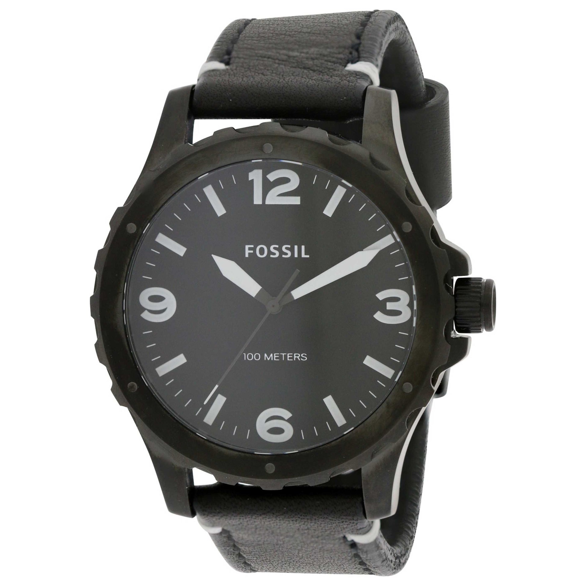 Front view of Fossil Nate Men's Quartz Watch FSJR1448