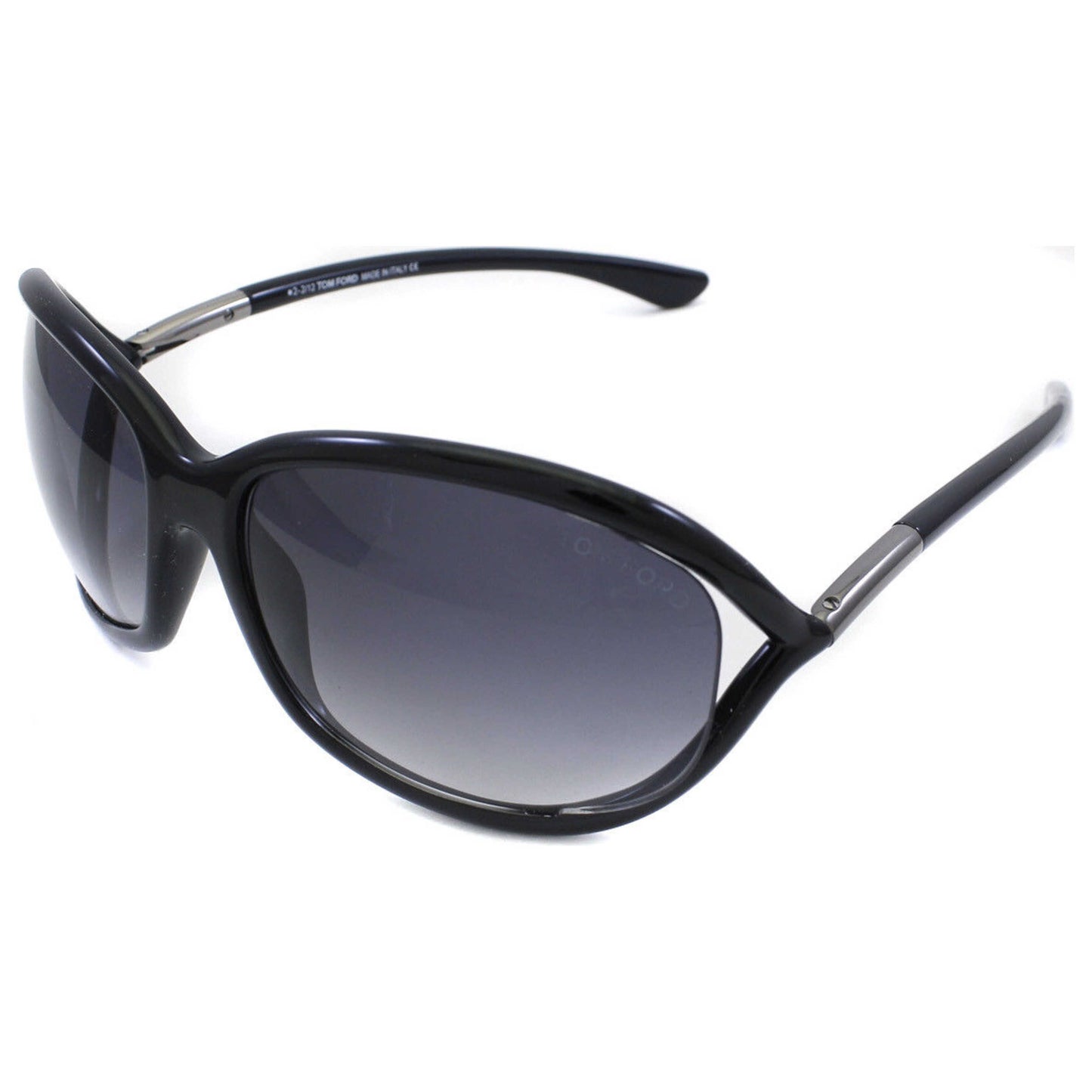 Front view of Tom Ford Jennifer Men's Sunglasses FT0008-01B