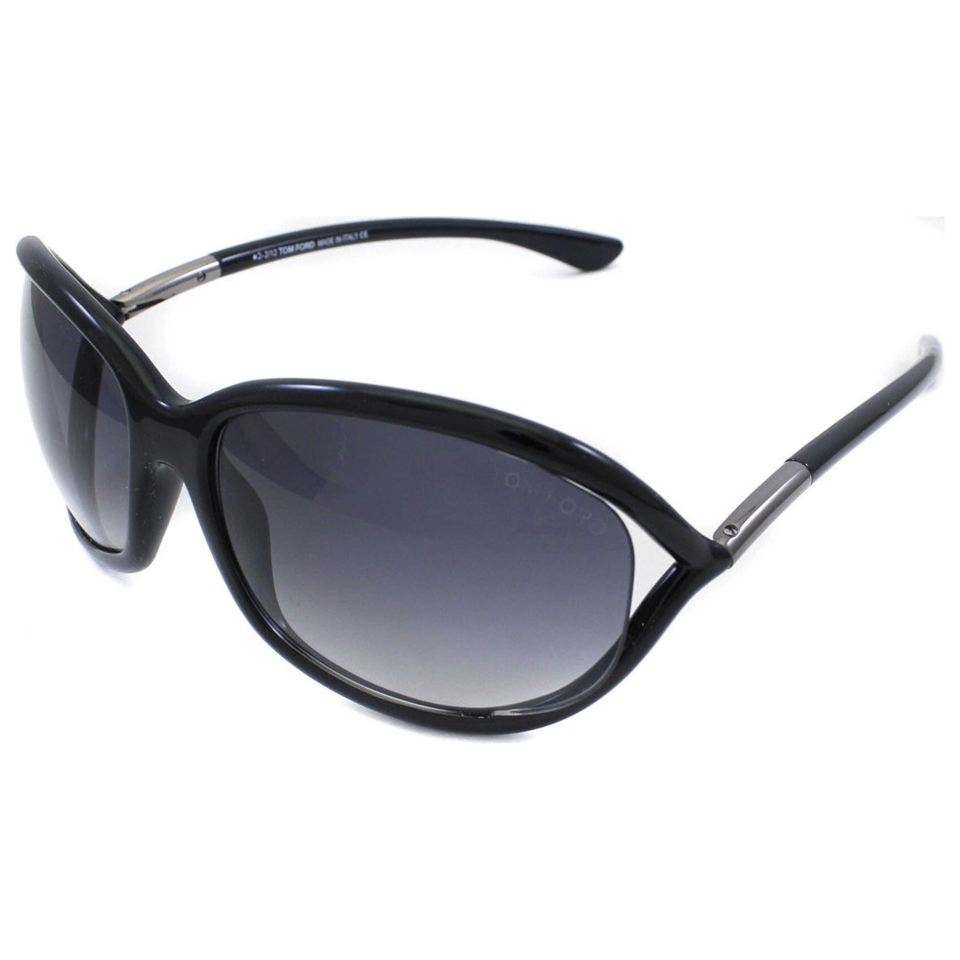 Front view of Tom Ford Jennifer Men's Sunglasses FT0008-01B