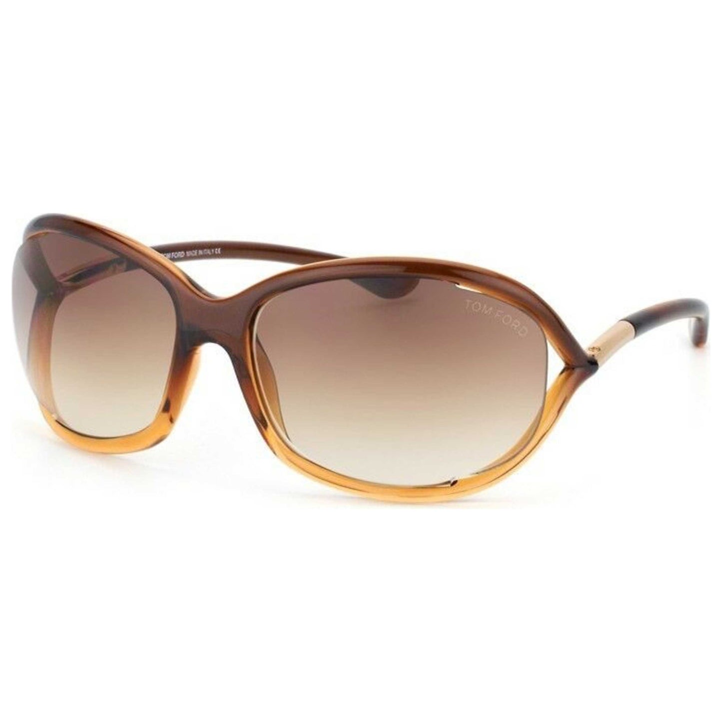 Front view of Tom Ford Jennifer Men's Sunglasses FT0008-6150F-61-16-120